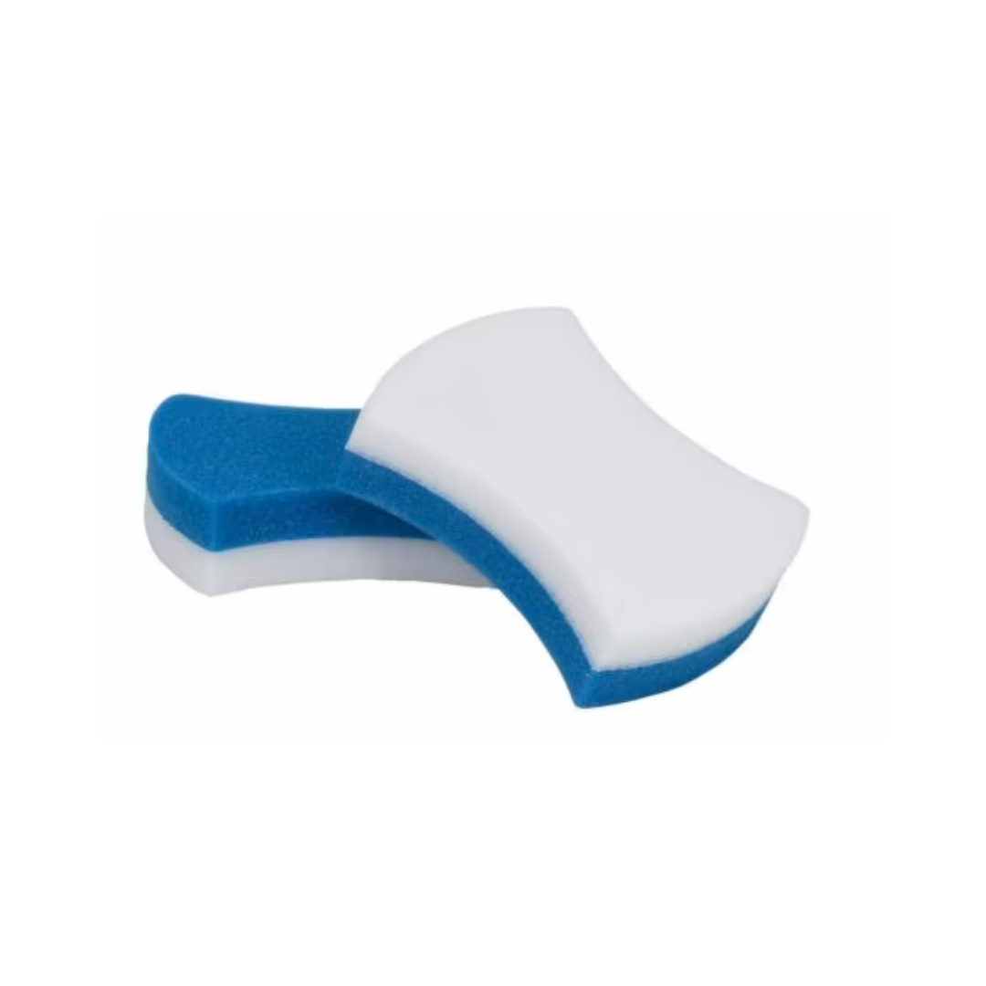 ESPONJA  BORRADOR AZUL/BLANCO 4004CC 7CM x 11.43CM x 3CM - 3M