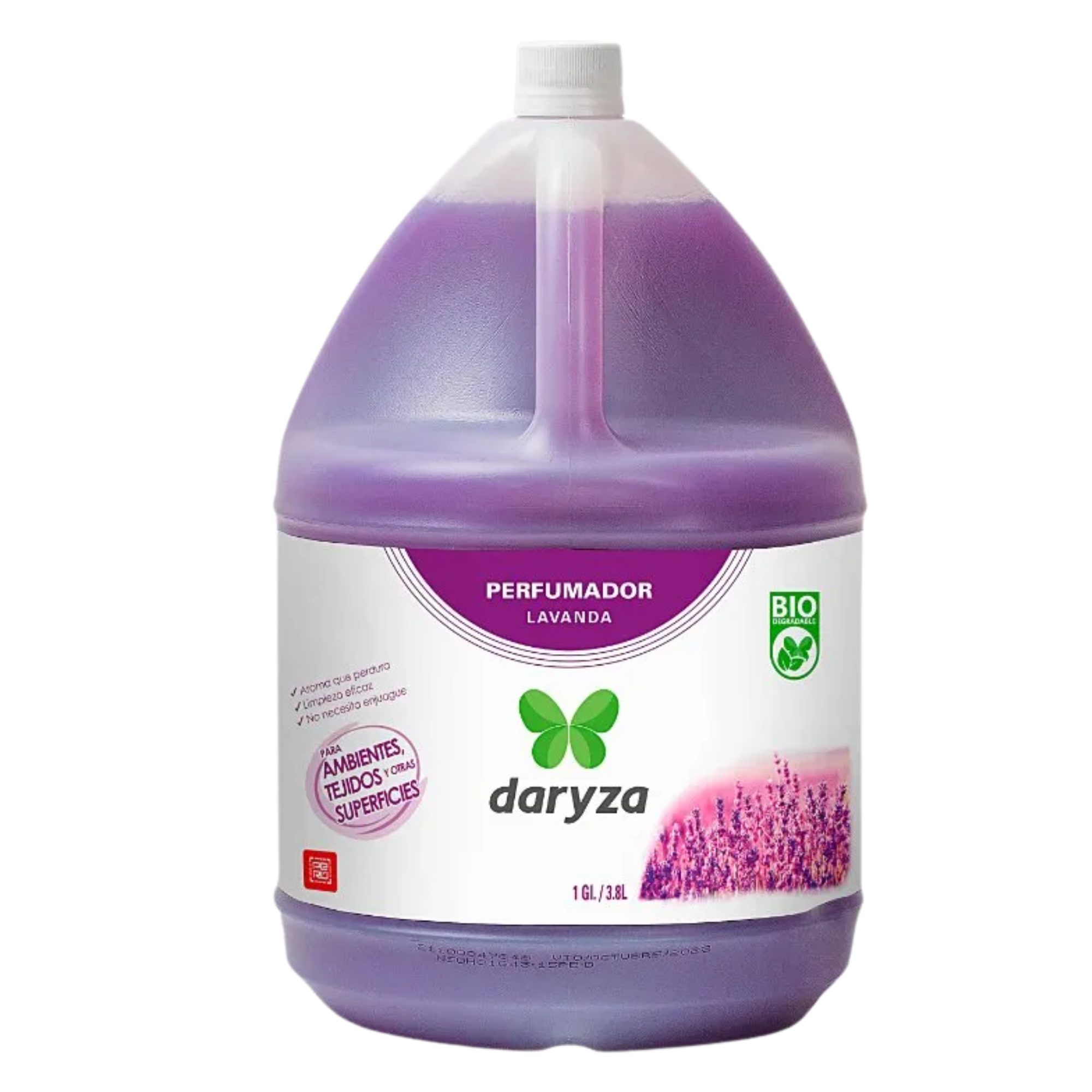 PERFUMADOR BIODEGRADABLE LAVANDA X GALON 3.8 LTS - DARYZA