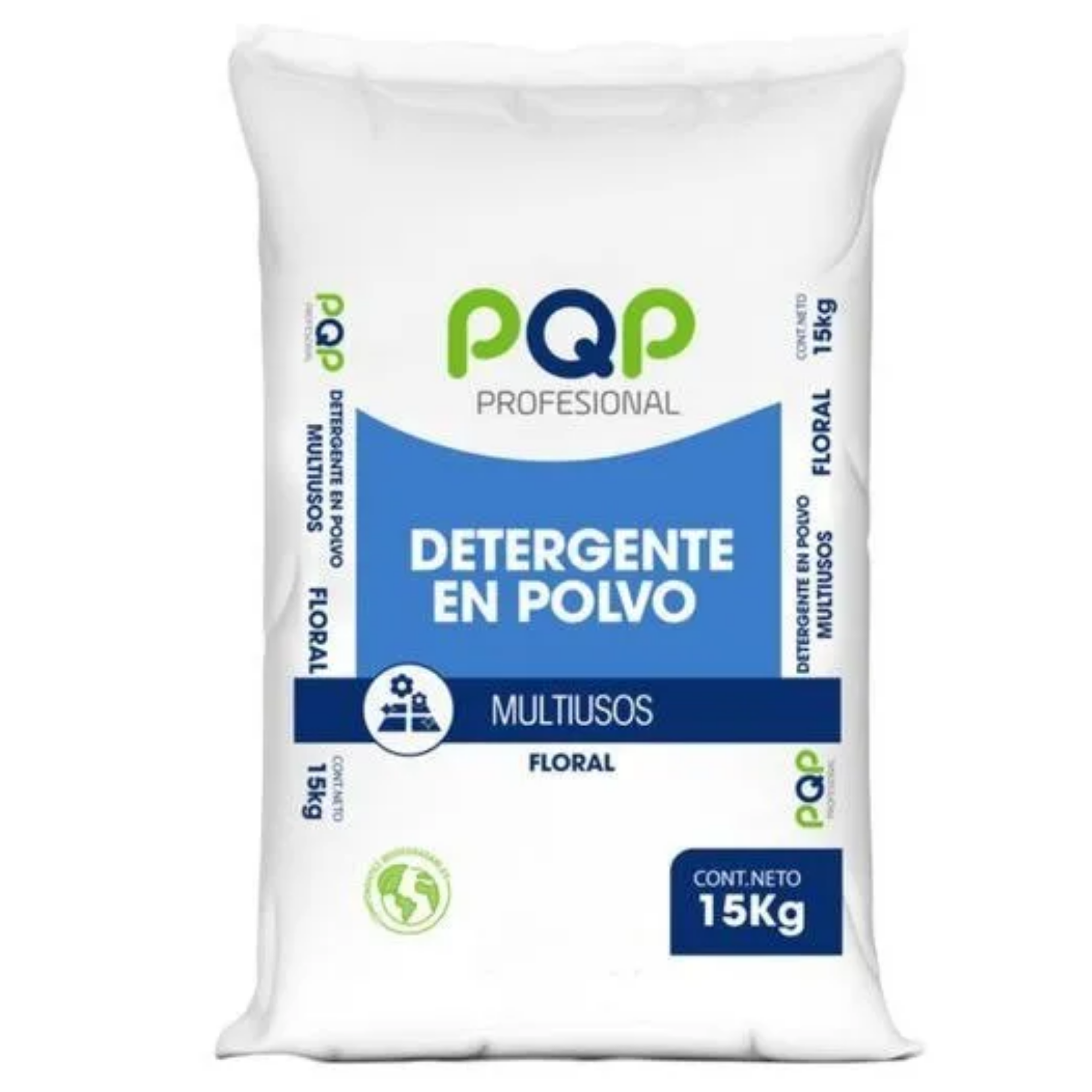PQP DETERGENTE INDUSTRIAL SACO 15 KGS 