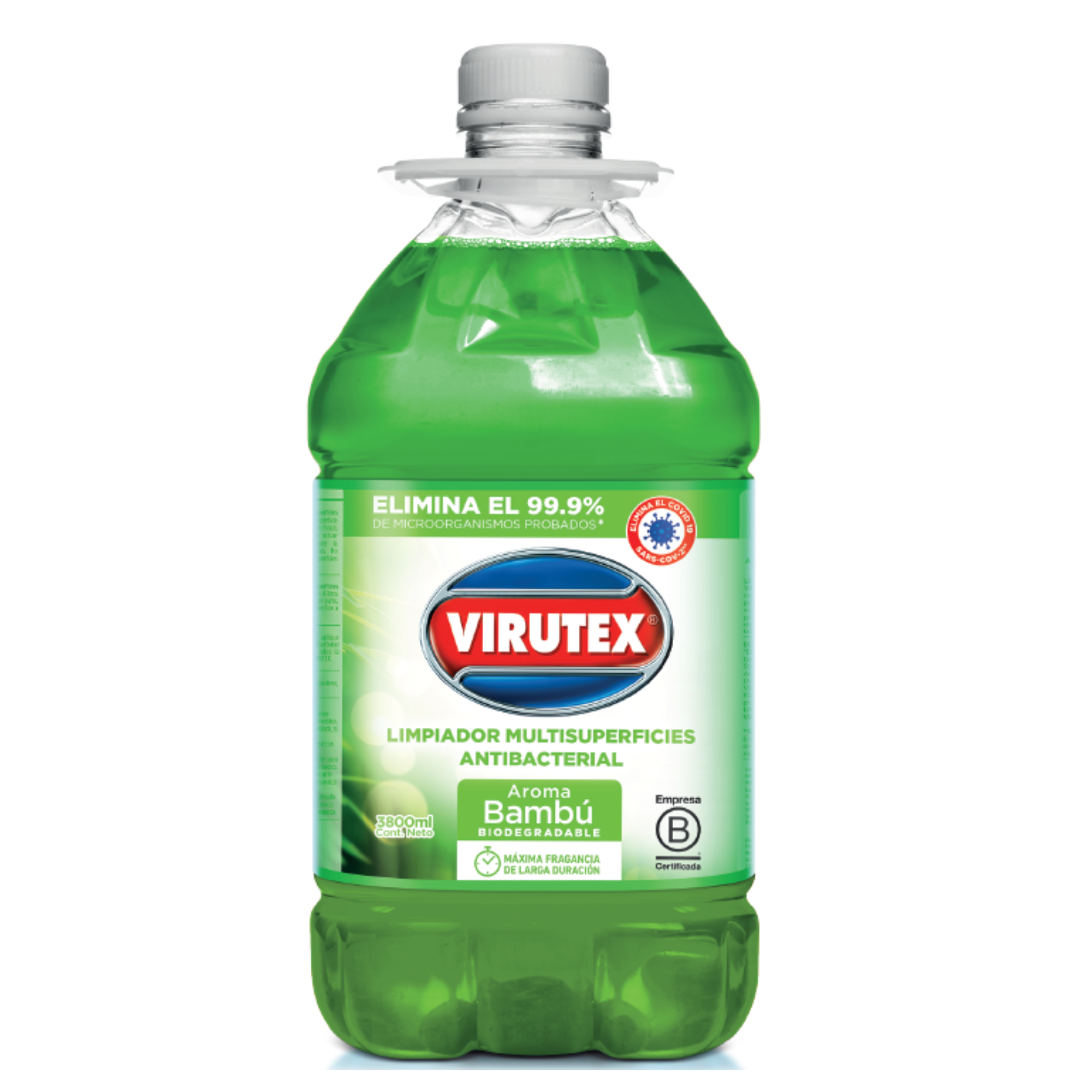 LIMPIADOR ANTIBACTERIAL BAMBU GLN 3.8LTS - VIRUTEX