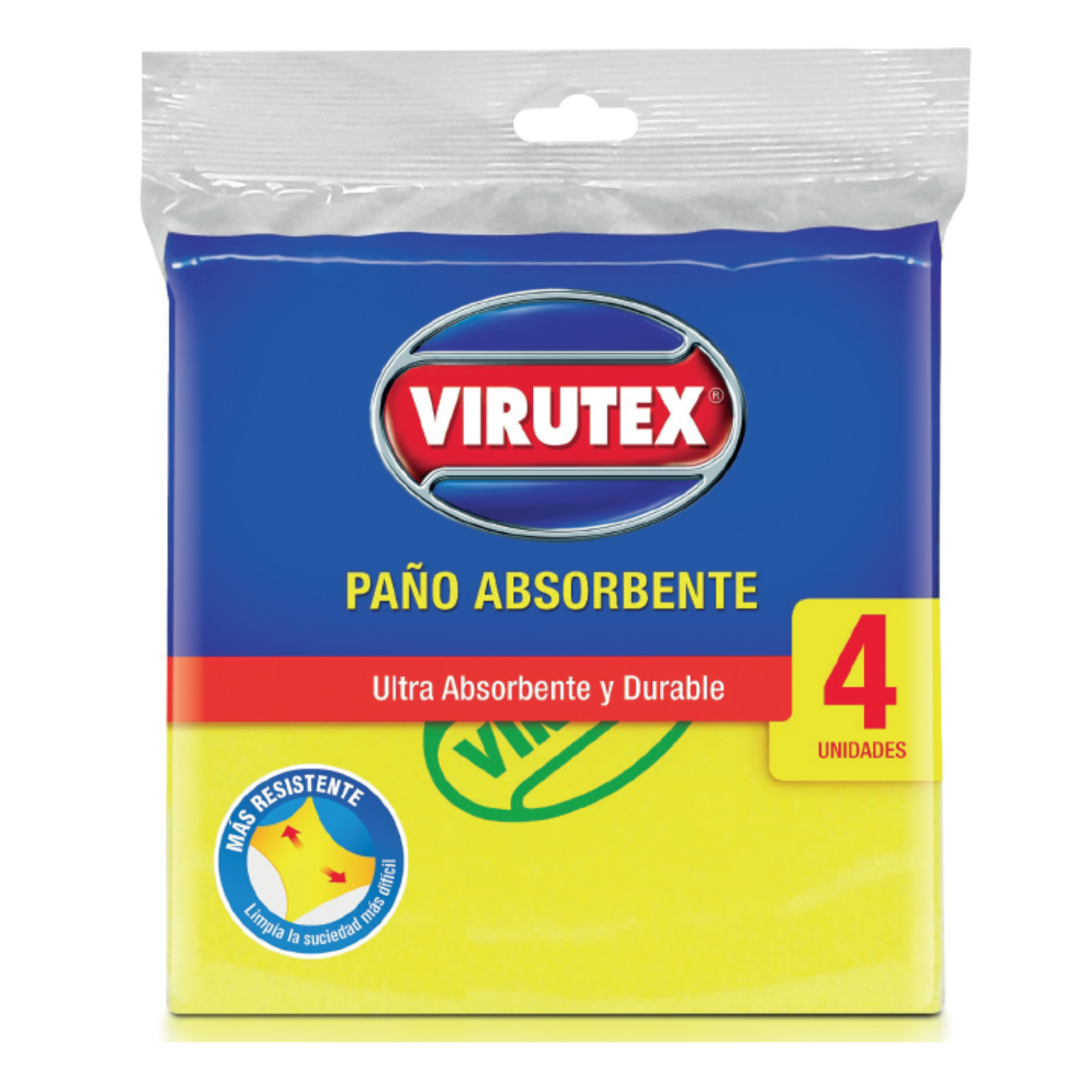 PAÑO ABSORBENTE MULTIUSOS 4X3 - VIRUTEX