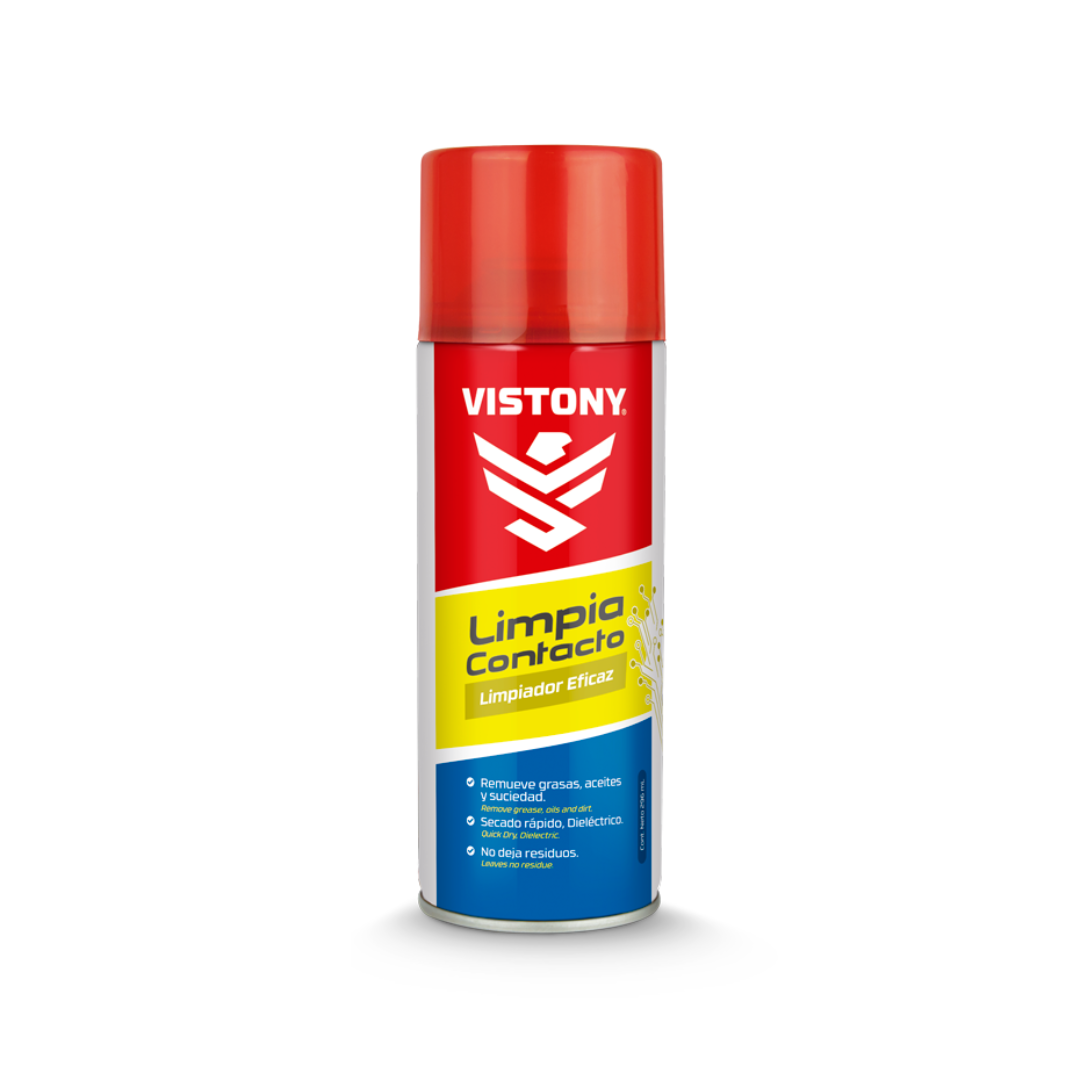 VISTONY LIMPIA CONTACTO DE 10 ONZ / 296ML